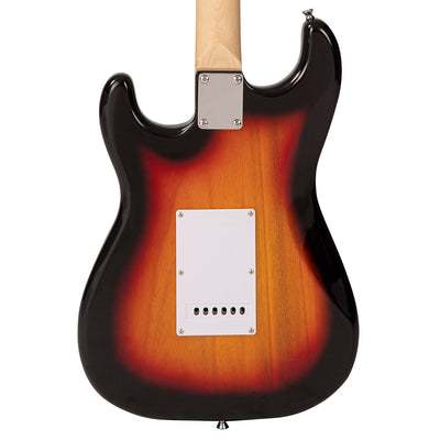 Mairants Electric Guitar ~ 3 Tone Sunburst ~ Free Clip on Tuner Included!