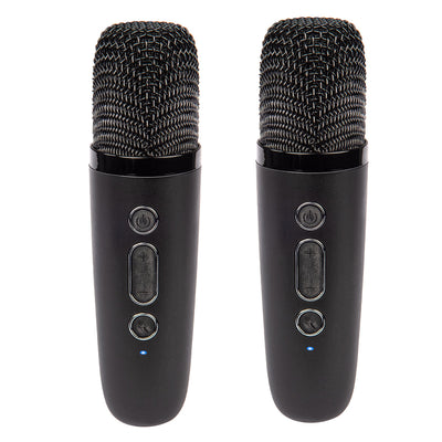 Easy Karaoke Digital Bluetooth® Karaoke Machine Dual Microphones