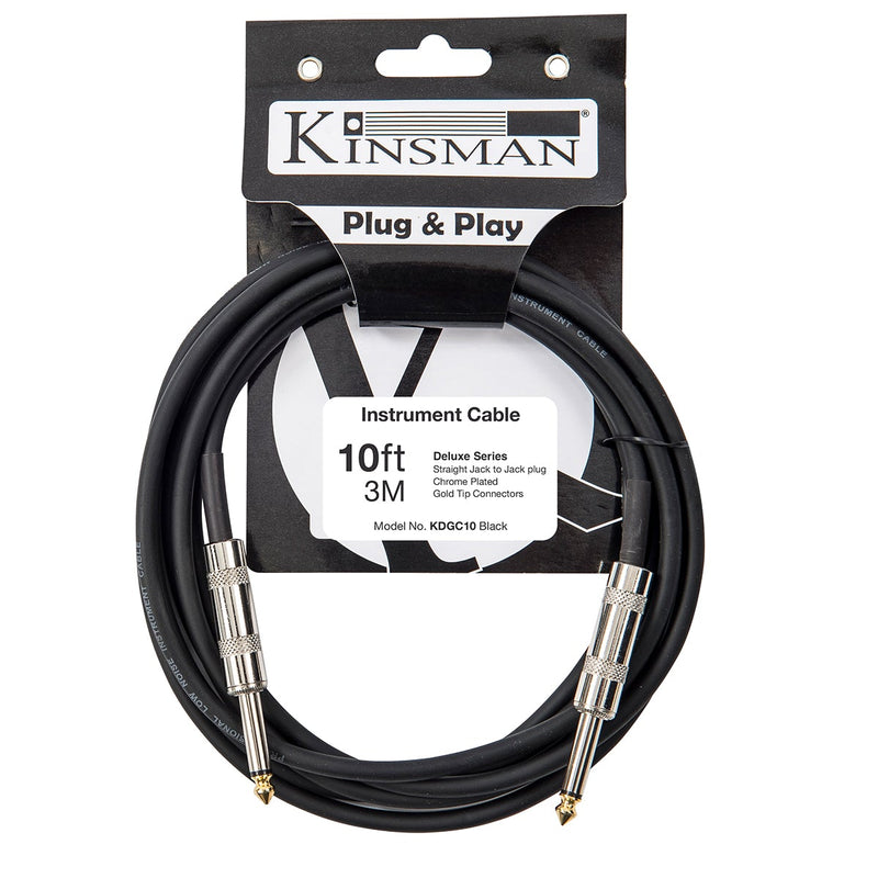 Kinsman Deluxe Instrument Cable ~ 10ft/3m