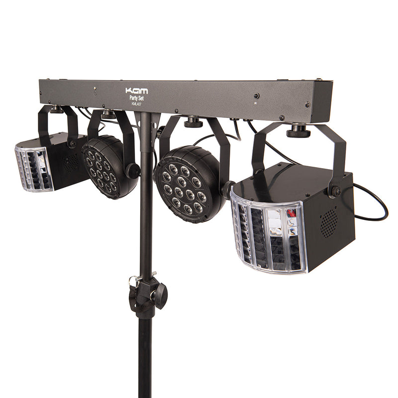 KAM Party Set - Inc lights, stand and carry bags