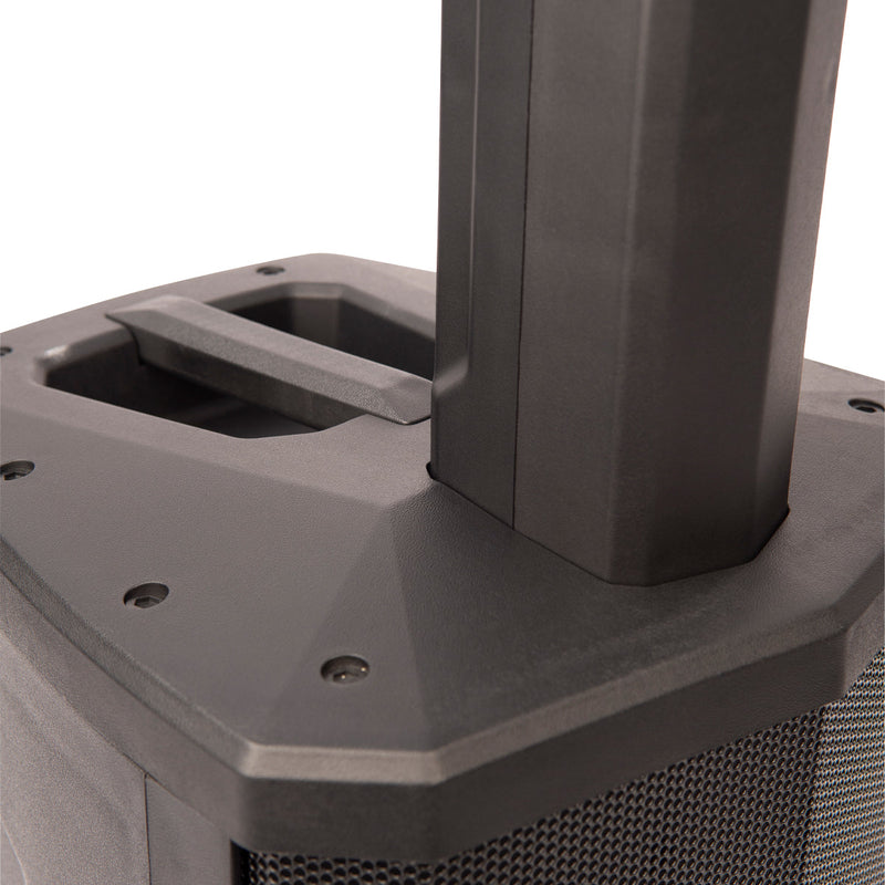 KAM Compact Tower PA system with Lighting ~ 240W