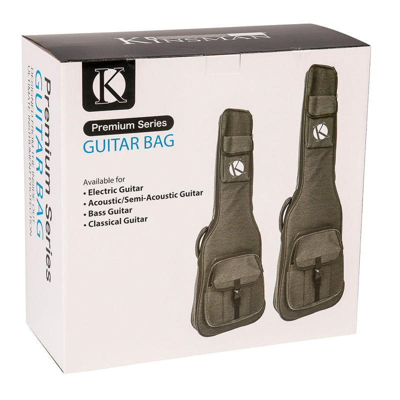 Kinsman Premium Series Canvas Guitar Bag ~ Electric