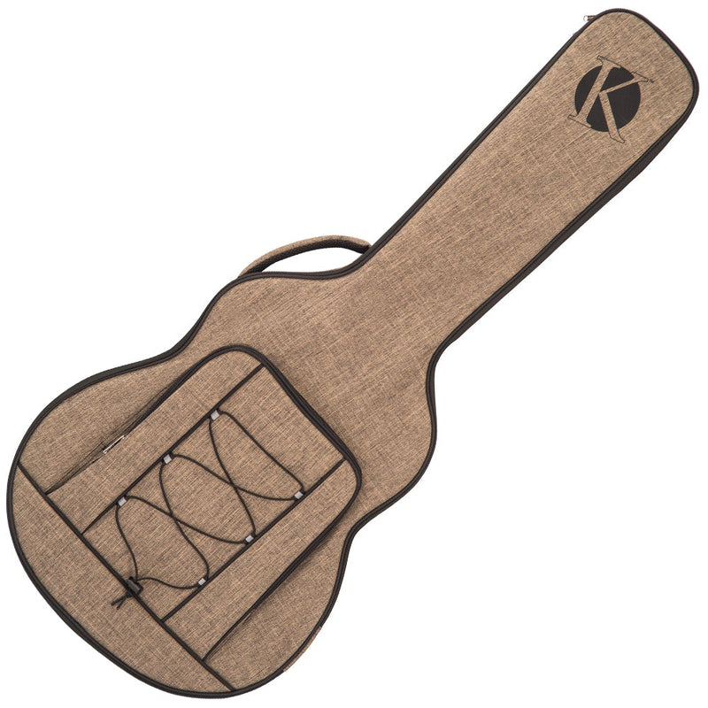 Kinsman Ultima™ Hardshell Jumbo Guitar Bag ~ Brown