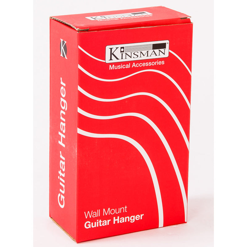 Kinsman Screw Wall Guitar Hanger ~ Black