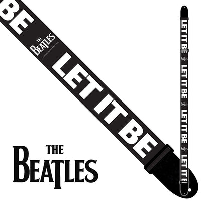 Perri's The Beatles Polyester Guitar Strap ~ Let It Be