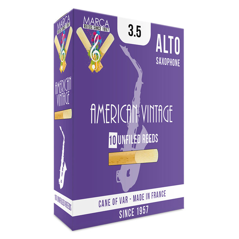 Marca American Vintage Reeds ~ 10 pack ~ Alto Sax ~ 3.5