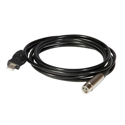 On-Stage USB Microphone Cable XLR-USB ~ 10ft/3m
