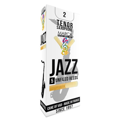 Marca Jazz Unfiled Reeds ~ 5 Pack ~ Tenor Sax ~ 2
