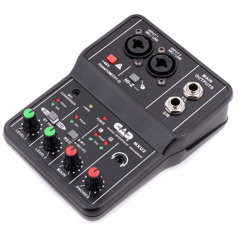 CAD 2 Channel Mixer with Phantom Power