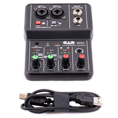 CAD 2 Channel Mixer with Phantom Power