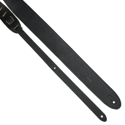 Perri's Deluxe Italian Leather Strap with Suede Backing ~ Black
