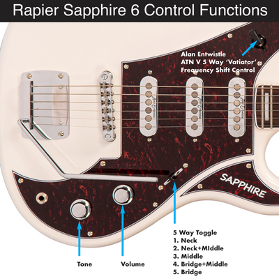 Rapier Saffire Electric Guitar ~ Greenburst