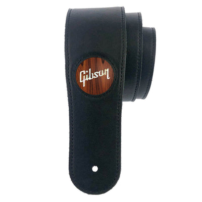 Gibson® by Thalia Guitar Strap ~ Rosewood with Gibson® Pearl Logo