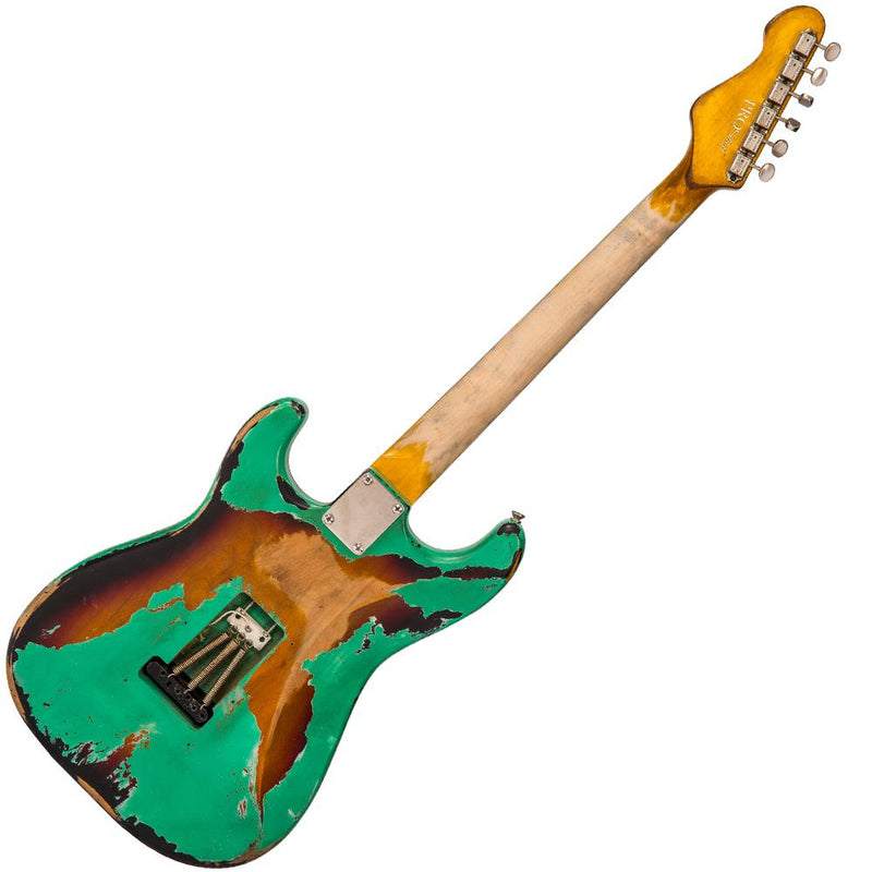 SOLD - Vintage V6 ProShop Unique ~ Ventura Green/Tobacco Burst