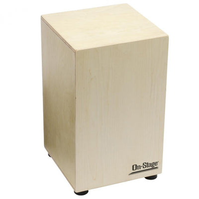 On-Stage Cajon w/Fixed Snare + Carry Bag